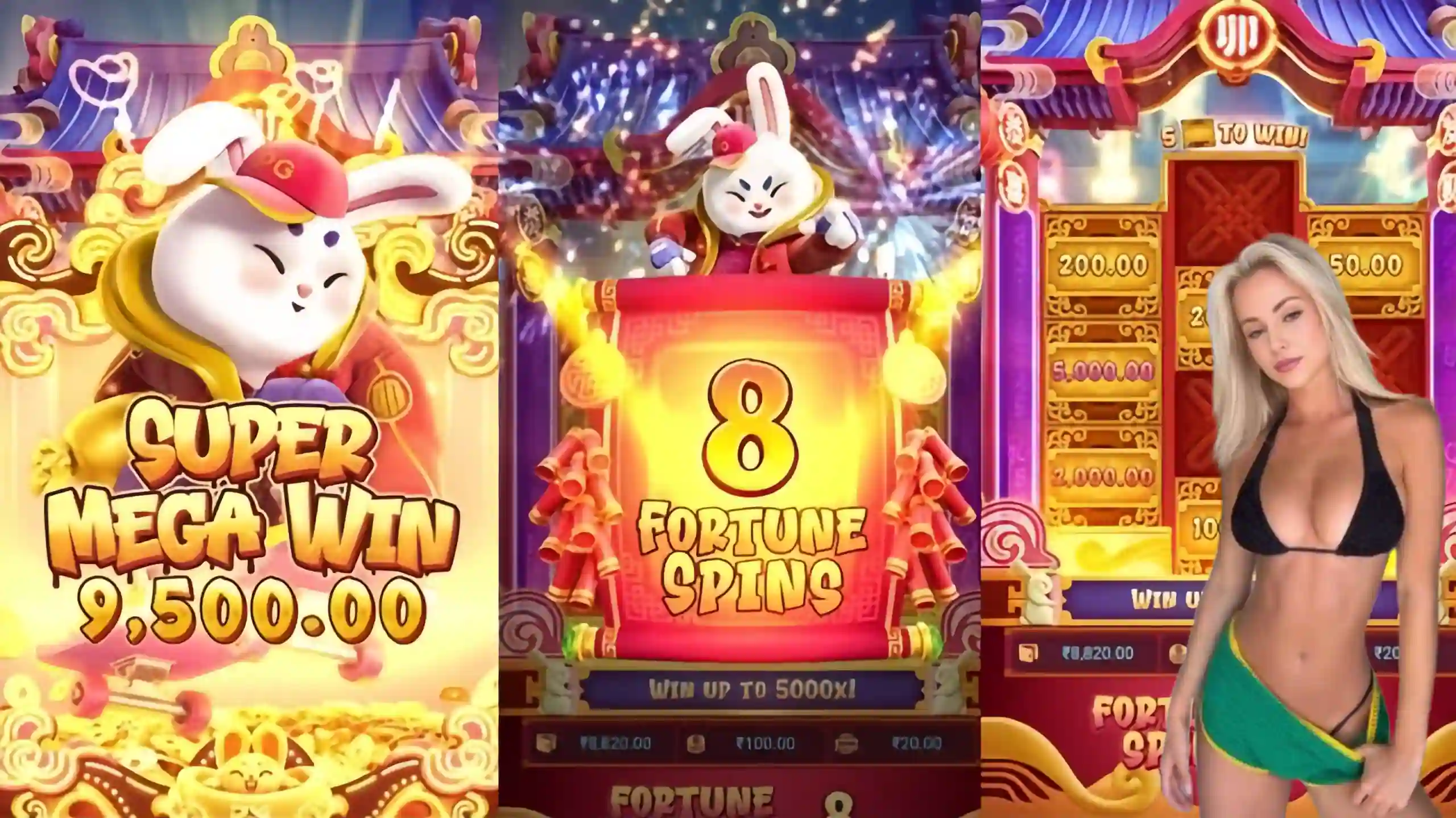 Wild Expansivo Fortune Rabbit sheinbet - Coelho Dourado que Expande